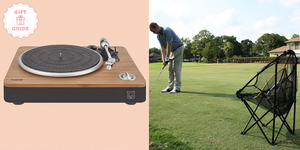 gramofon a golfový chipper jsou dva dobré tipy na úklid pro muže