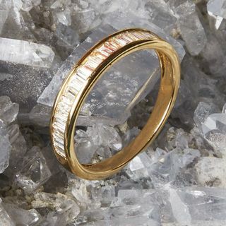 Lab-Grown Diamond 14K žluté zlato prsten