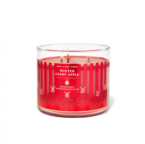 Winter Candy Apple Three-Wick Candle