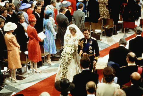 Princ Charles Princezna Diana Královská svatba 1981