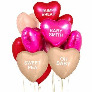 Balónky srdce Valentýna